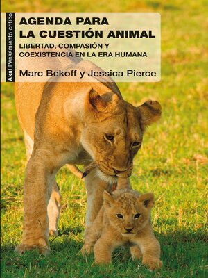 cover image of Agenda para la cuestión animal